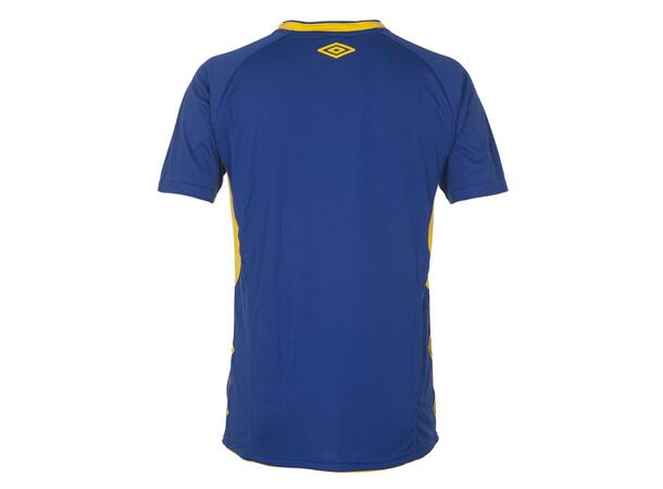UMBRO UX-1 Jersey SS Blå/Gul XL Flott kortermet spillertrøye 